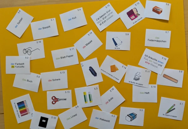 Cartes voc allemand 6H Einheit 5