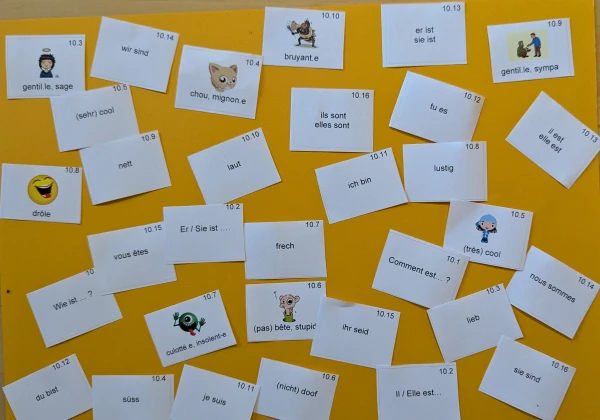 Cartes voc allemand 6H Einheit 10