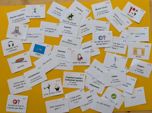 Cartes voc allemand 6H Einheit 3