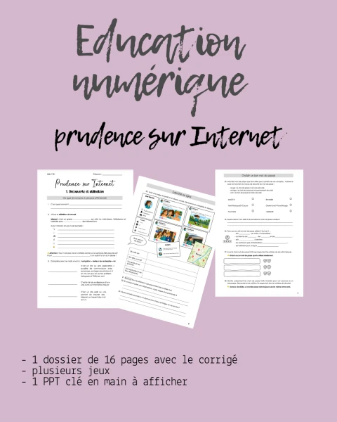 EDU. NUM. 7-8e : Prudence sur Internet