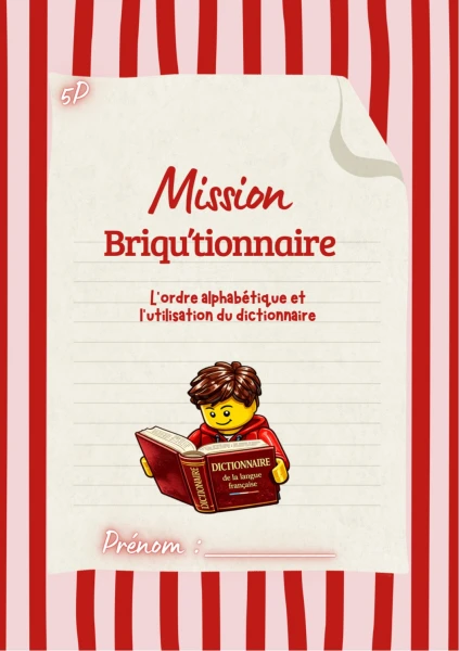 Ordre alphabétique et utilisation du dictionnaire