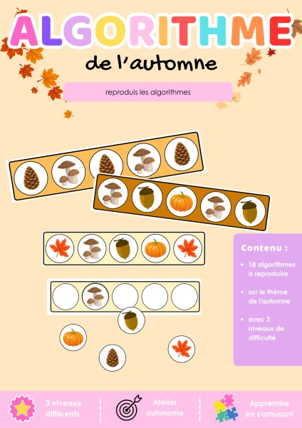 1P-2P – algorithme de l'automne