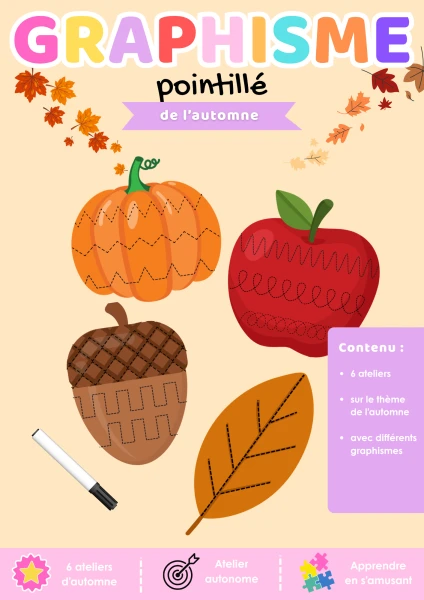 1P-2P – graphisme de l'automne