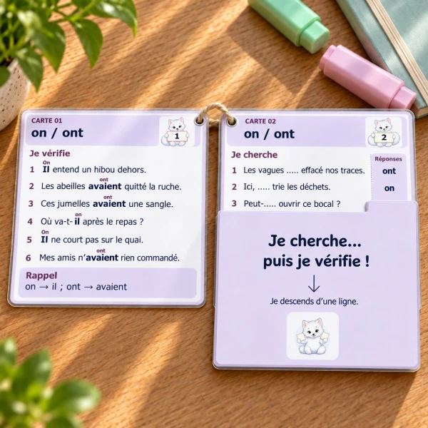 🐾 Mes ateliers autocorrectifs on / ont | 4 CHF 🐾