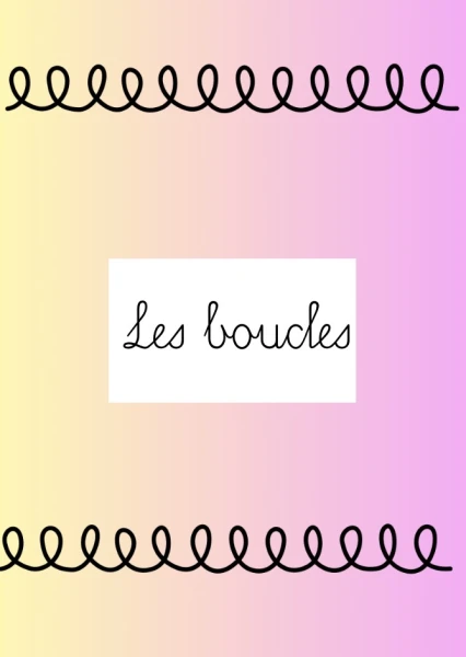 Les boucles