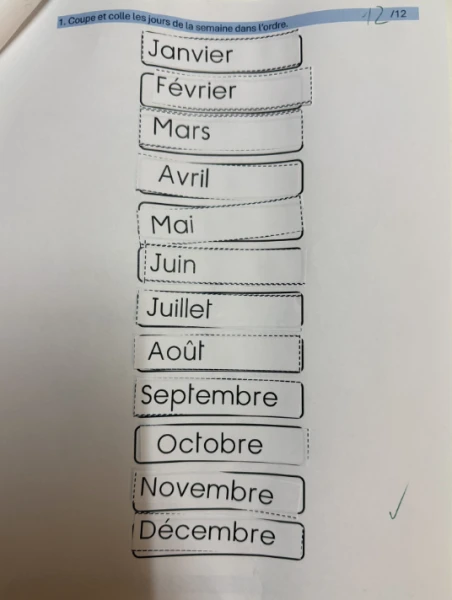 Eva mois de l'année
