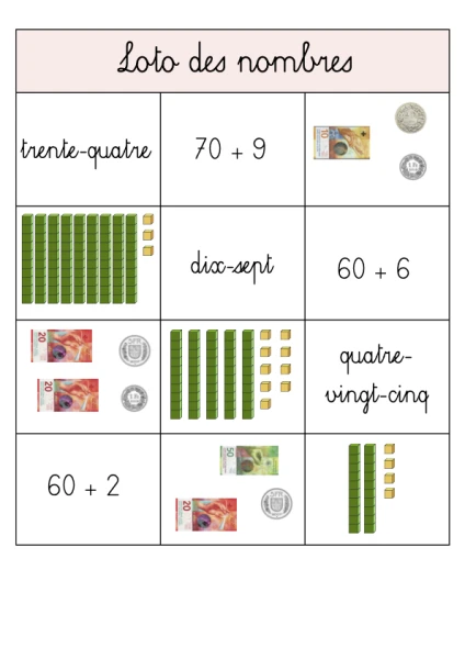Loto des nombres – 5-6P