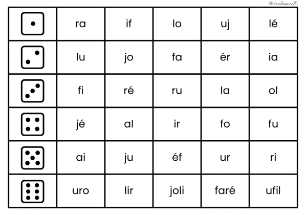 FRA - temps 1 - jeu de lecture