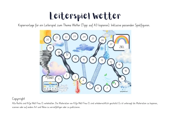 Wetter Leiterspiel