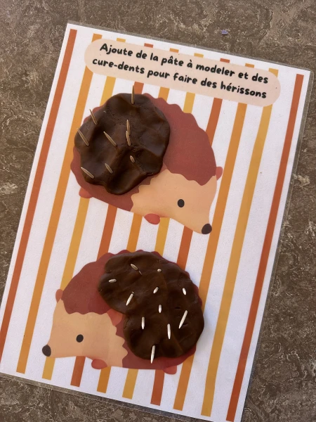 Atelier Pâte à modeler Automne