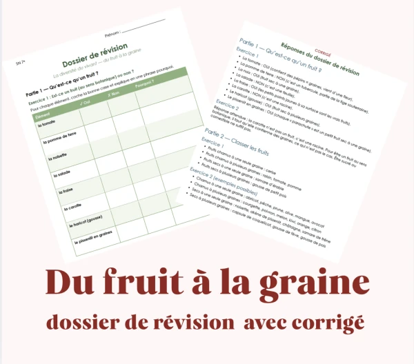 Sciences 7e - Diversité du vivant