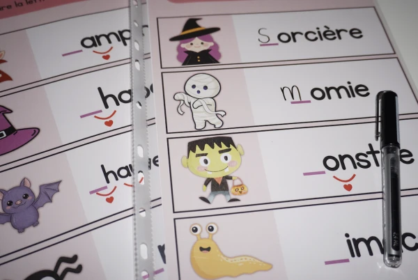 Ecrire le premier son (Ateliers Halloween)