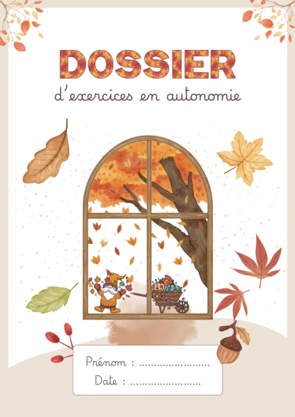 Dossier d’autonomie 3-4P – Automne