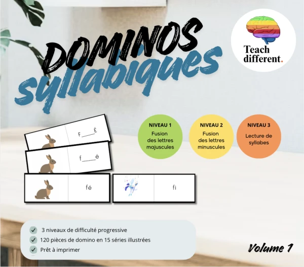 Dominos syllabiques - Volume 1