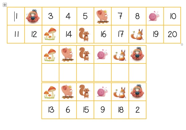 Tableaux numériques