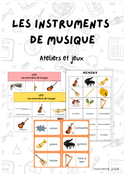 Les instruments de musique