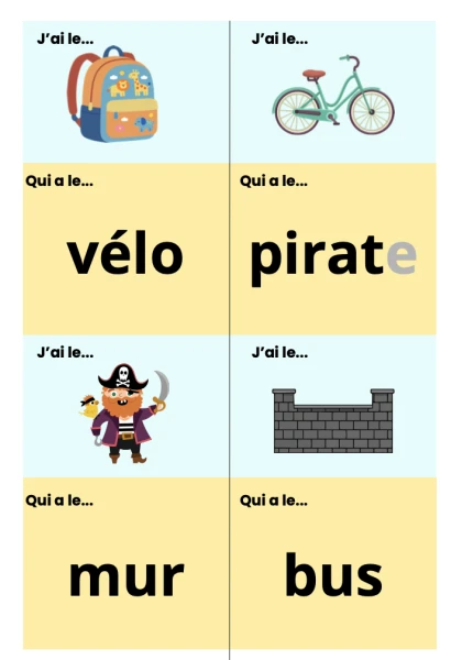 J'ai... qui a... lecture temps 1-2