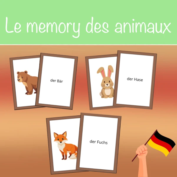 Le memory des animaux