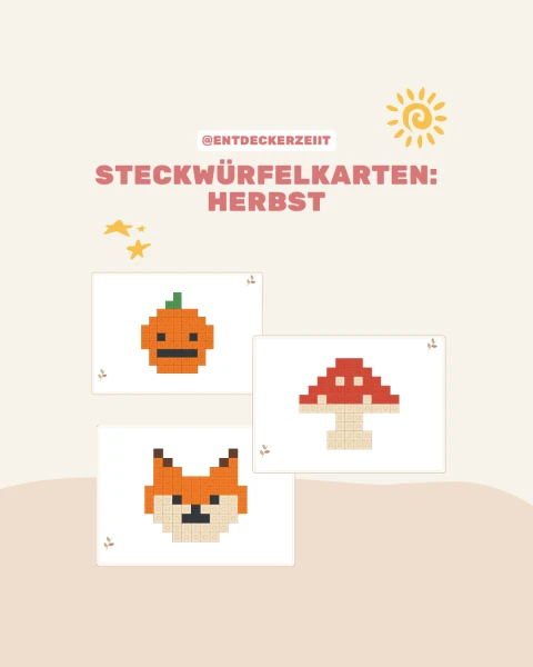 Cartes à emboîter : Automne