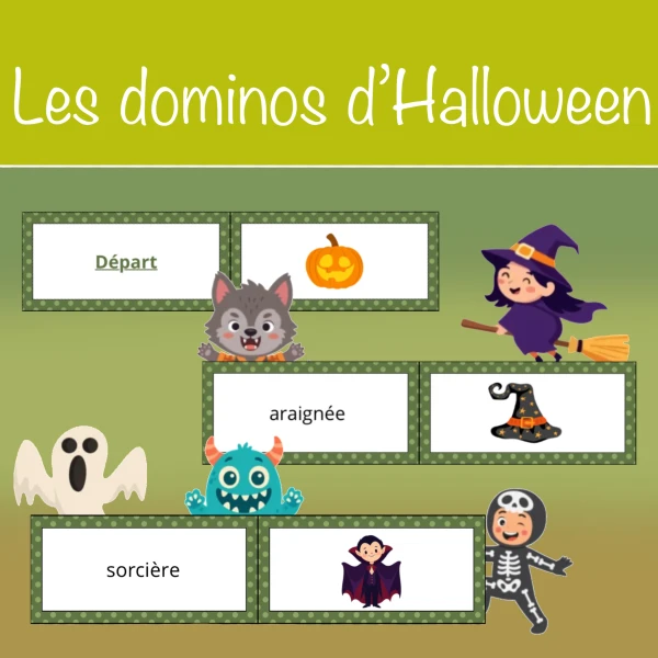 Les dominos d'Halloween