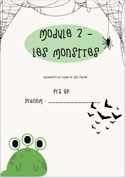 Module 2 FRA 8P - Découverte du thème