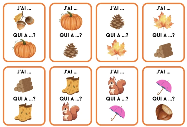 J’ai… Qui a… ? – L’automne