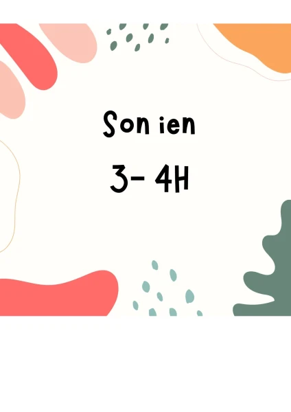 Lecture 4H, temps 6, ien