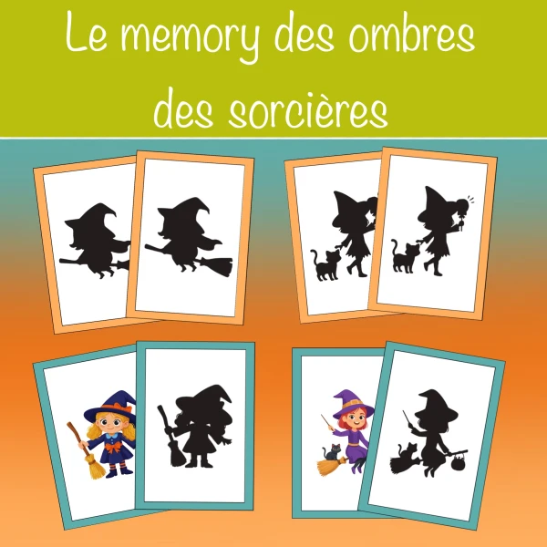Le memory des ombres des sorcières