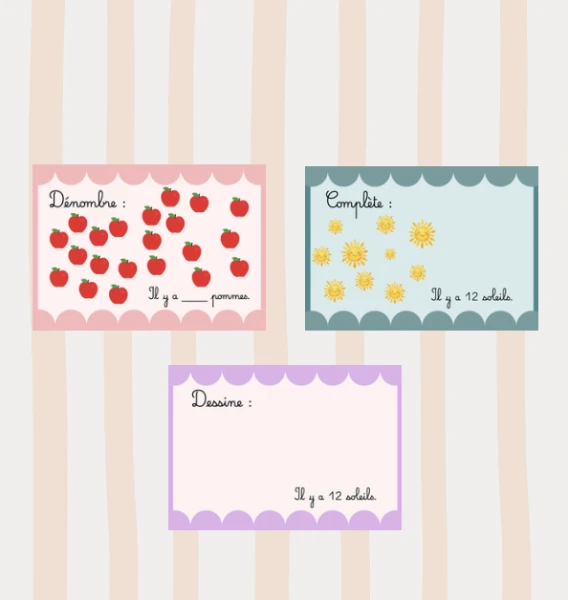 Maths 3H - Cartes dénombrement