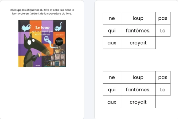 Le loup qui ne croyait pas aux fantomes