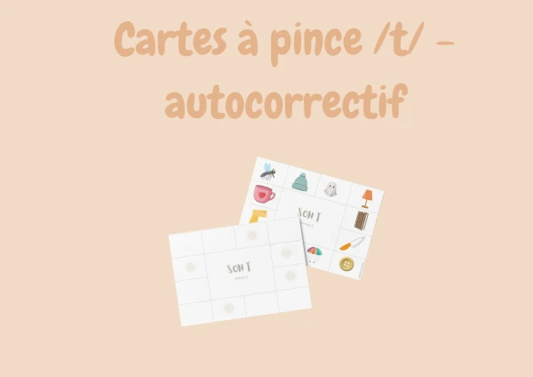 3H - Cartes à pince, son t