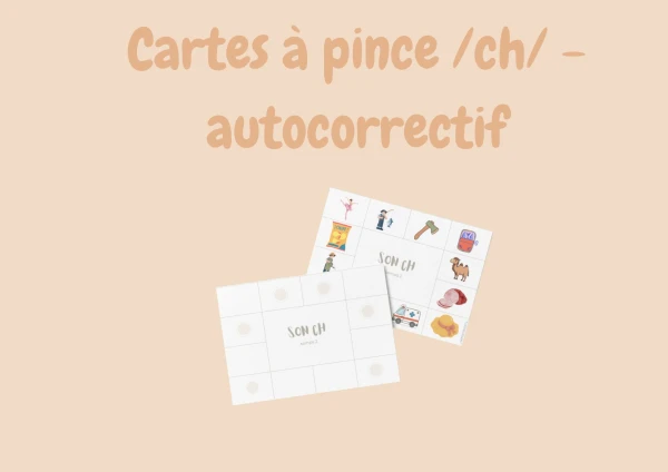 3H - Cartes à pince, son ch