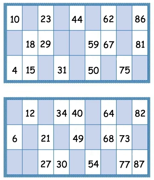 Allemand 6P - Einheit 2 - Loto nombres 0-99