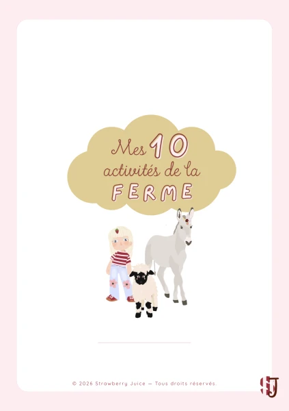 4-5 ans - ferme - divers - 10 activités