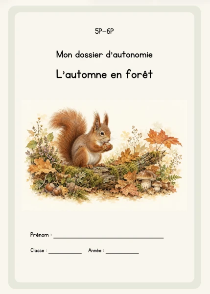 Dossier autonomie - L'automne en forêt