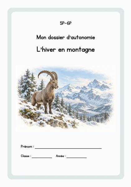 Dossier autonomie - L'hiver en montagne