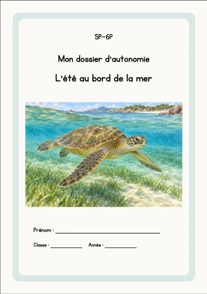 Dossier autonomie - L'été au bord de la mer