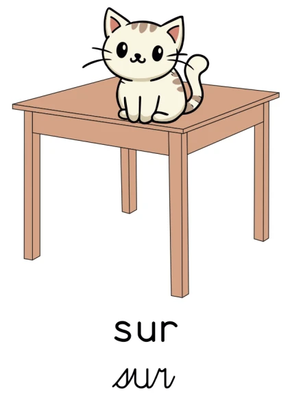 Cartes position - Le plan