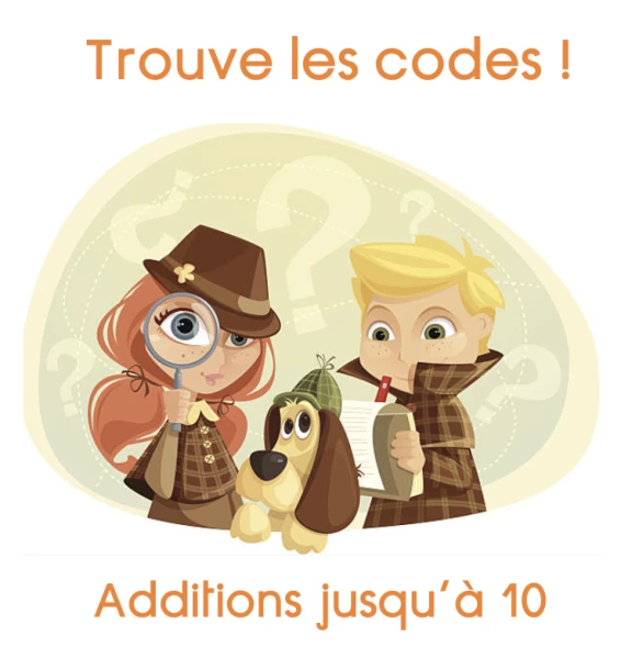 Code secret d'automne - Additions jusqu'à 10