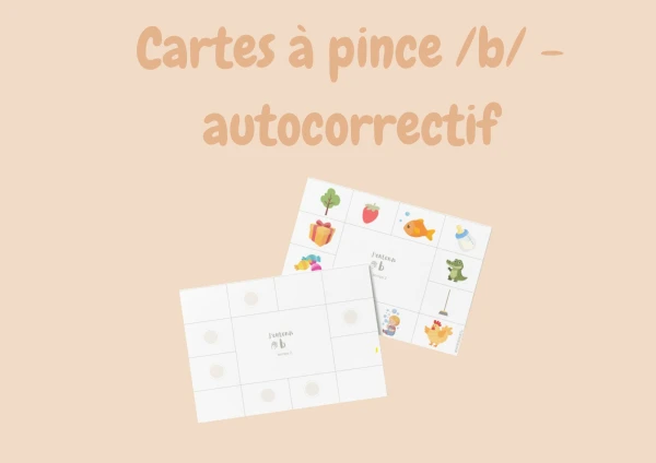 3H - Cartes à pince, son b