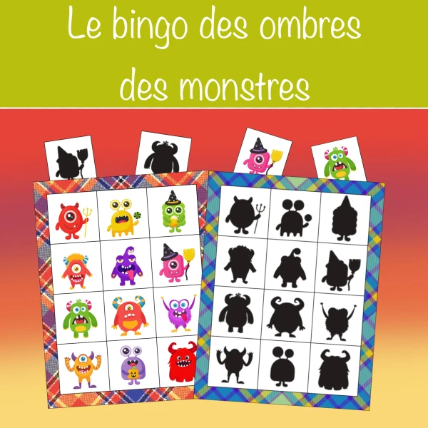 Le bingo des ombres des monstres