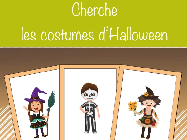 Cherche les costumes d'Halloween