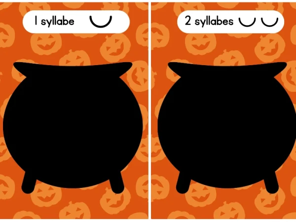 Atelier syllabes Halloween