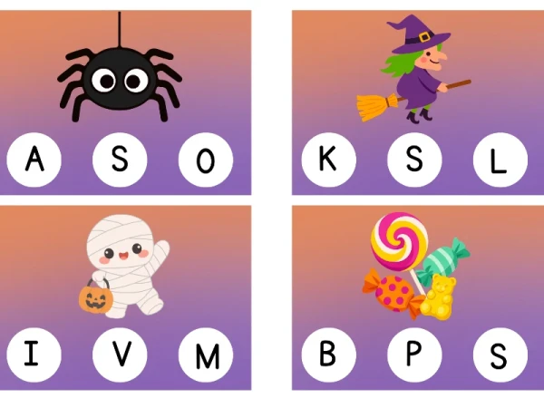 Atelier son initial Halloween