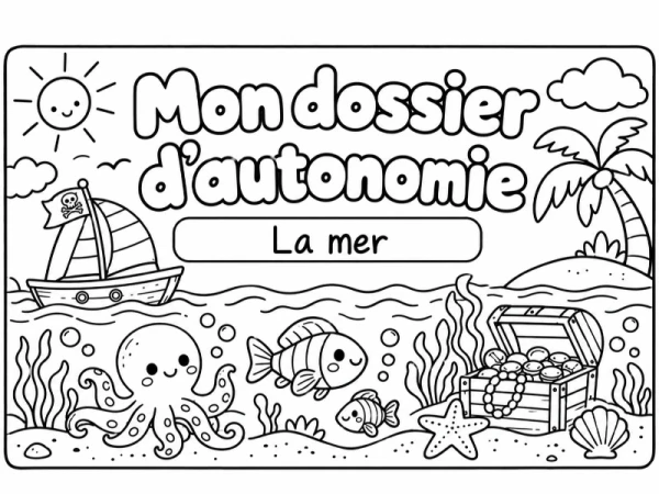 Gestion de classe - Dossier d’autonomie (La mer)