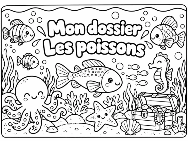 CE - Les poissons - Dossier élève