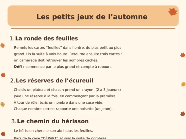 Jeux de 2 en 2 - 5 en 5 et de 10 en 10