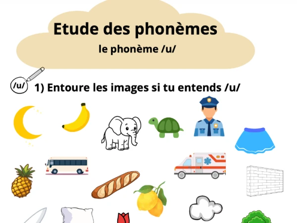 étude son u