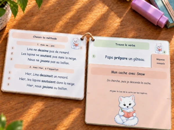 🐾 Mon atelier autocorrectif de grammaire : trouver le verbe – 5–6H | 4 CHF 🐾