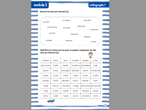 Atelier révision module 2 - 5P